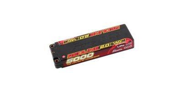 GensAce Redline 2.0 Low Prof 2S HV 7.6V-140C-5000 139x47x18.5mm 224g Part No. : GEA50002S14D5