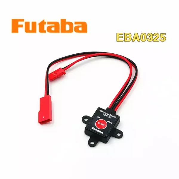 Futaba – interrupteur électronique ESW-2J avec affichage de puissance/Protection basse tension pour camion à huile/moteur à carburant/accessoires de voiture Rc