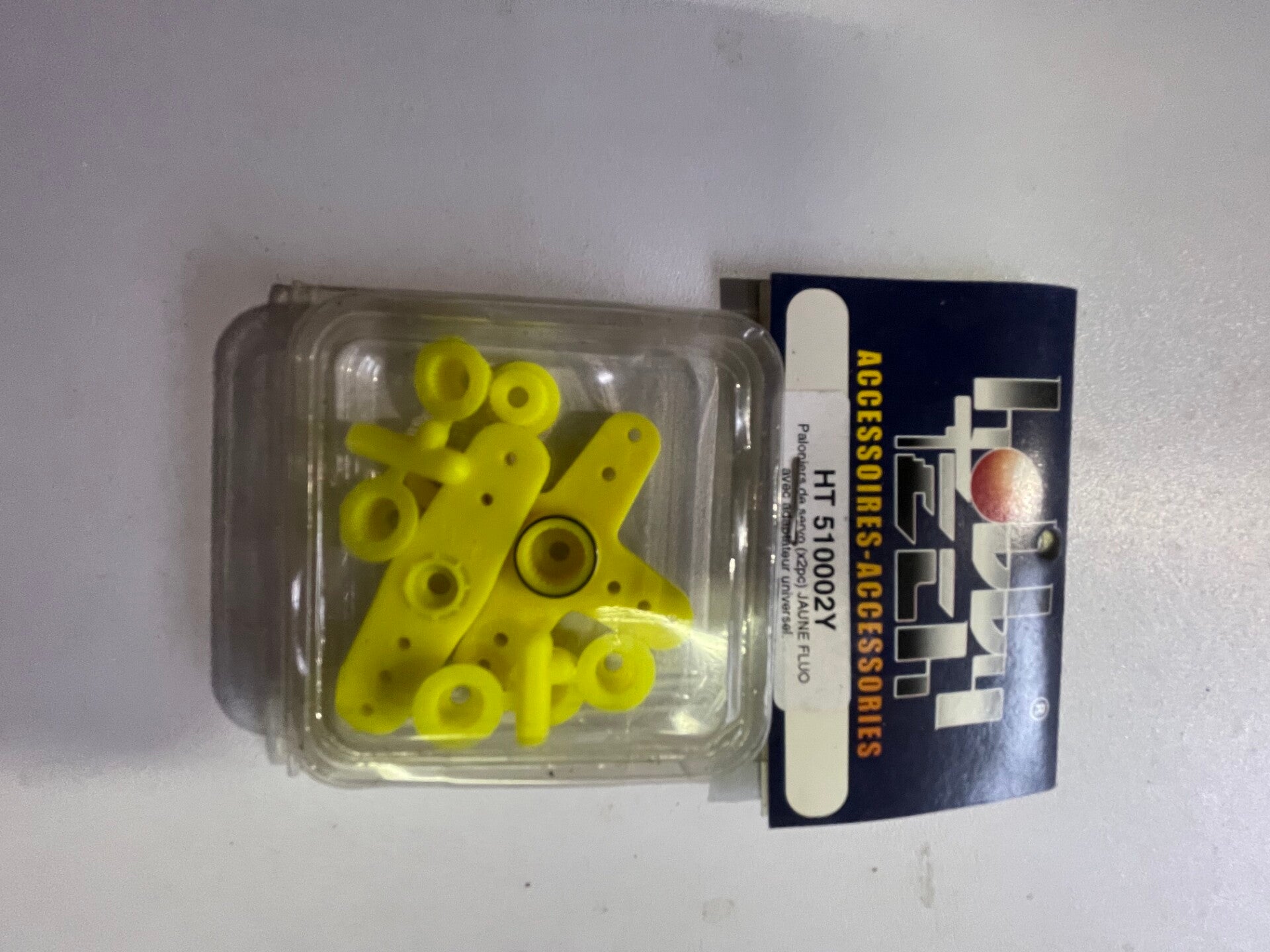 DESTOK26 Lot de palonnier plastique jaune fluo