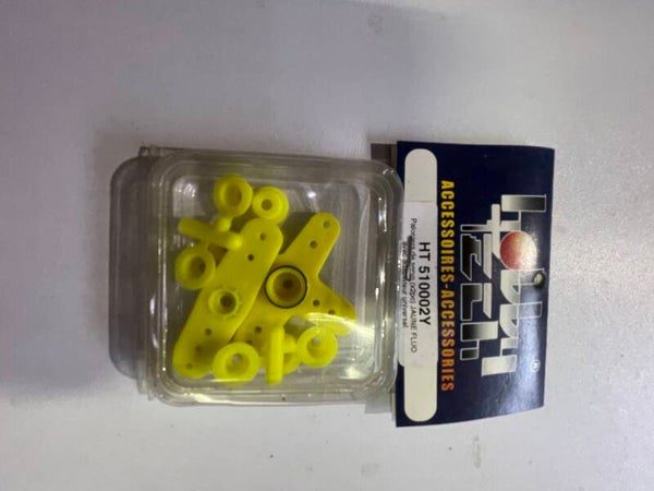 DESTOK26 Lot de palonnier plastique jaune fluo