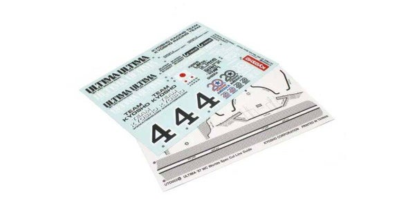 KYOSHO Décoration Kyosho Ultima 87 WC Part No. : K.UTD002