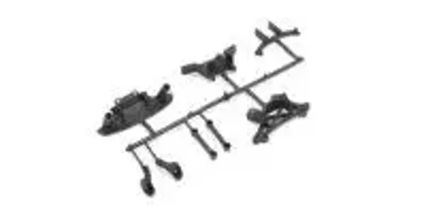 Supports amortisseurs Kyosho EP Fazer Rally FZ02-R Part No. : K.FA571