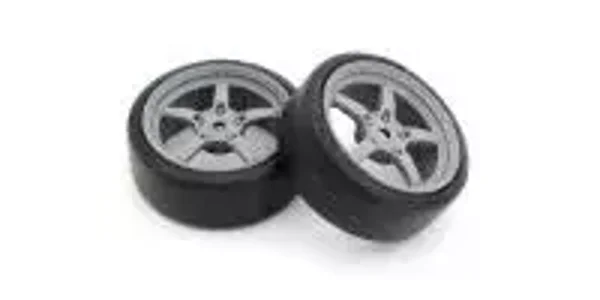 Pneus Montes-Colles Drift FZ02 5-Spoke Racing 1:10 Fazer 2.0 (2) Part No. : K.FATH705GYD