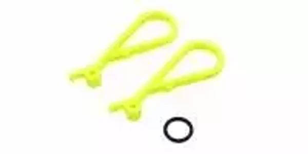 Poignées de réservoir Kyosho Inferno MP9-MP10 (2) jaune Fluo Part No. : K.IF444-02KY