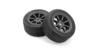 Pneus Montes-Colles Drift FZ02 5-Spoke White 1:10 Fazer 2.0 (2) Part No. : K.FATH704WD