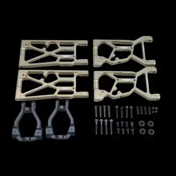 MCD RACING MCD MCD F/R Wishbone Alloy Set Complete (Opt.) - M300107X