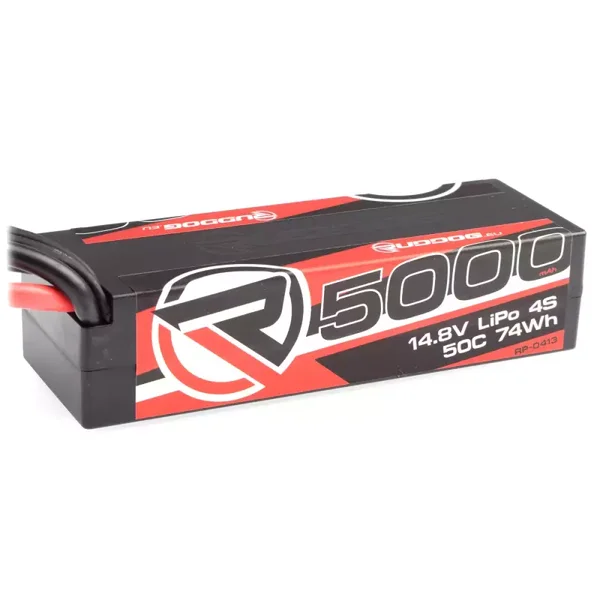 LIPO 4S 5000mAh 14.8V 60C 4S1P SC LiPo Battery XT90 / XH - Bashing Series
