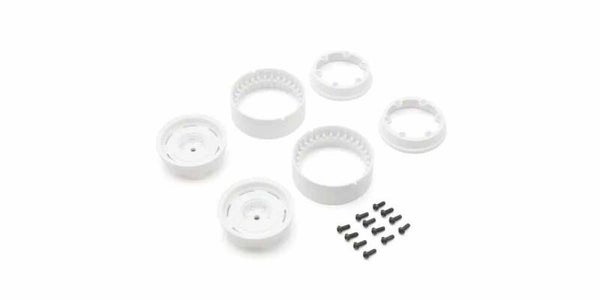 KC10 Roues Kyosho KC10 Bead-lock 1,9 pouces blanches (2)
