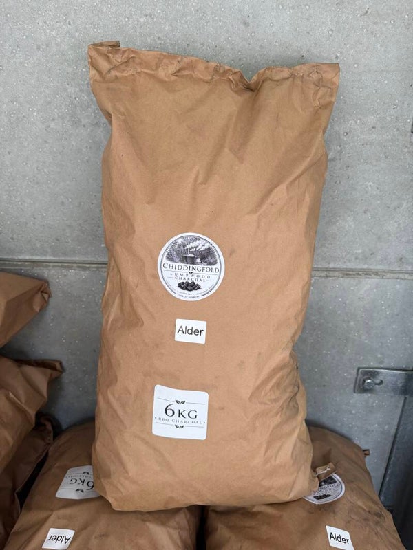 6kg Alder Lumpwood Charcoal
