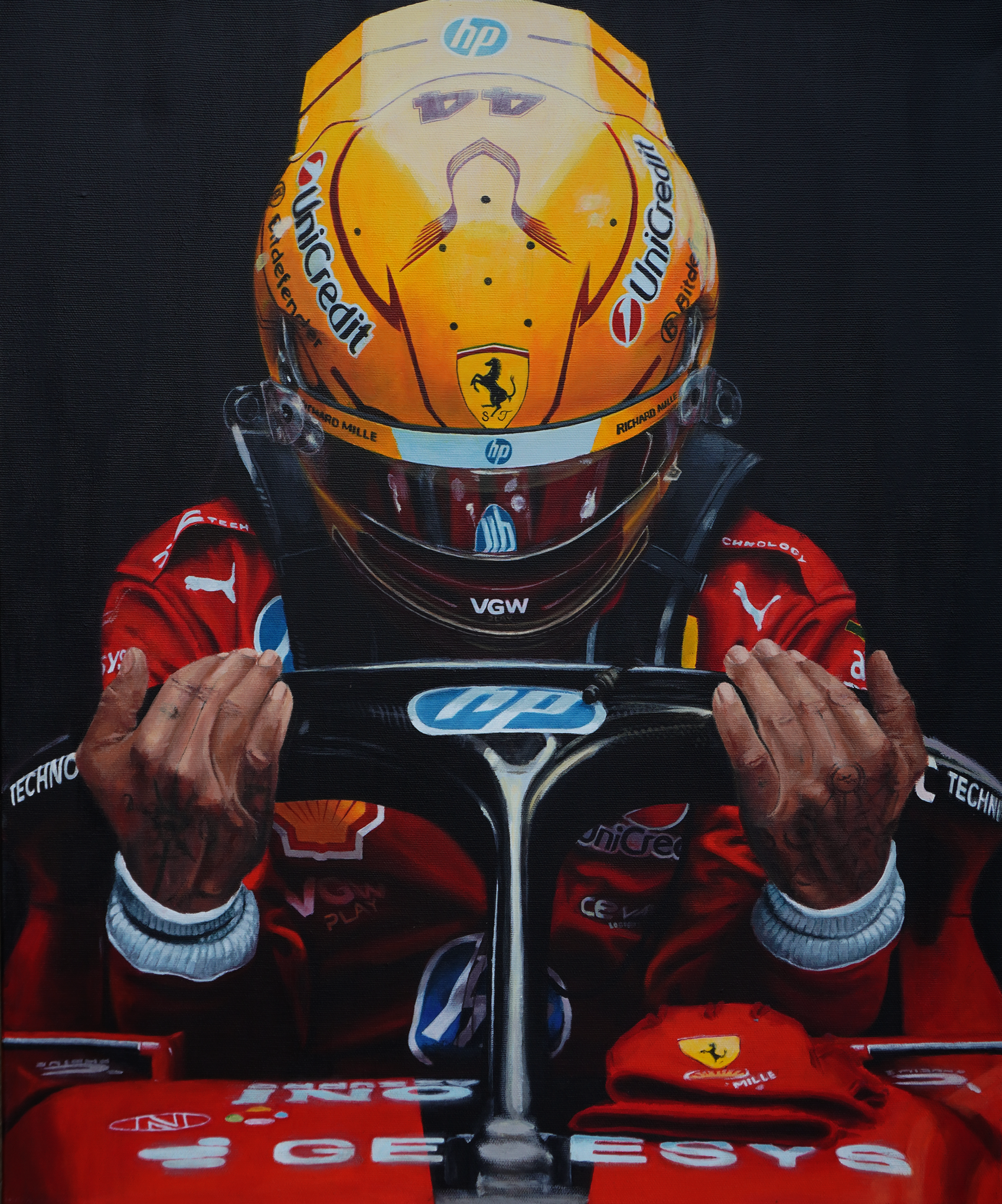 Lewis Hamilton – Première Montée Dans la Ferrari