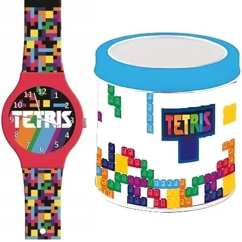 504044 - KID WATCH Mod. TETRIS - Tin Box