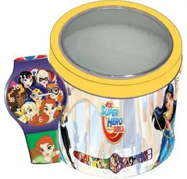 504919 - KID WATCH Mod. SUPER HERO GIRLS - Tin Box