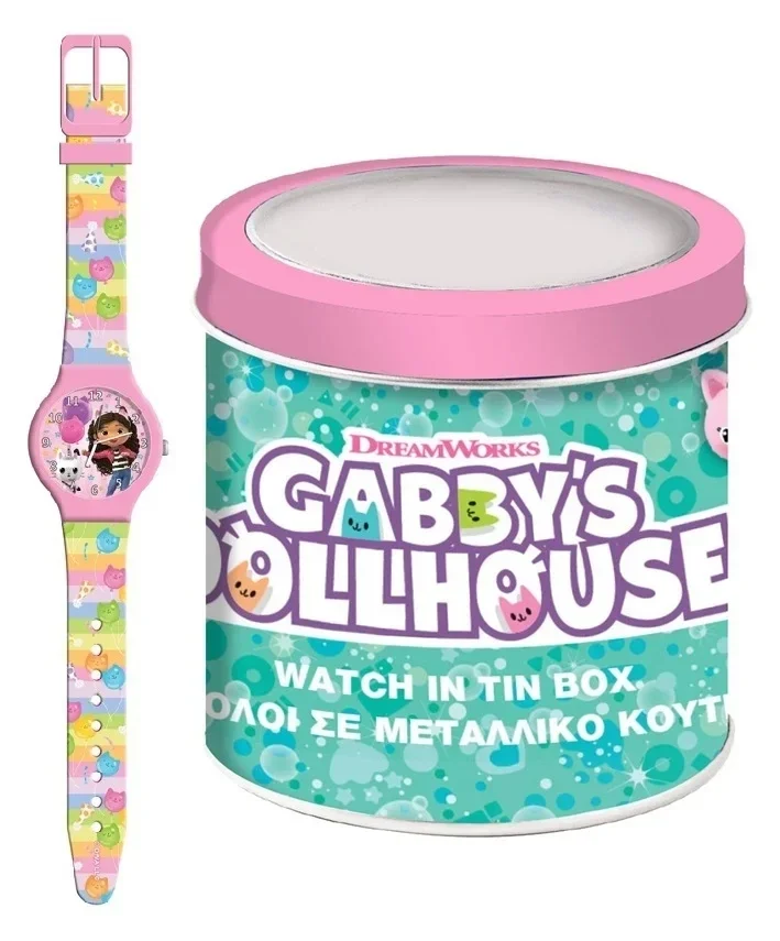 574089 - KID WATCH Mod. GABBYS DOLLHOUSE - Tin Box
