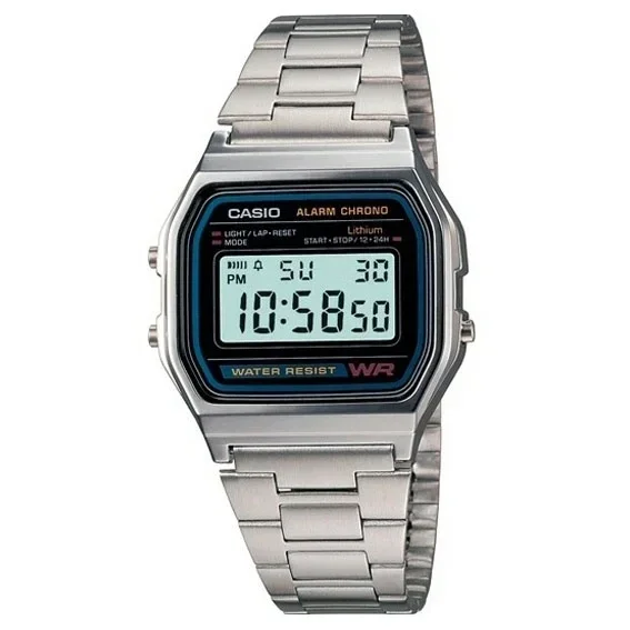 A158WA-1DF - CASIO VINTAGE Mod. ICONIC - BLACK