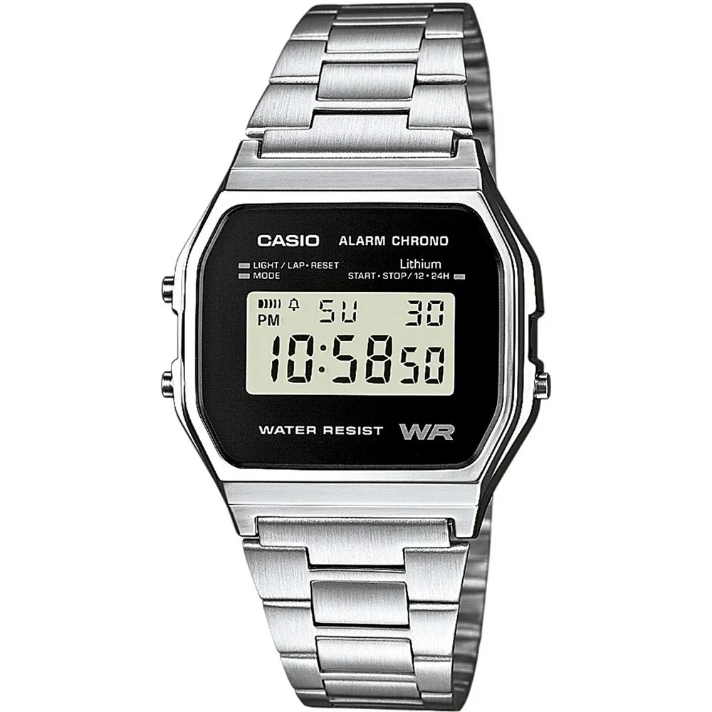 A158WEA-1EF - CASIO VINTAGE Mod. ICONIC - BLACK