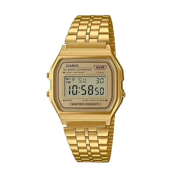 A158WETG-9AEF - CASIO VINTAGE Mod. ICONIC, GOLD - GOLD