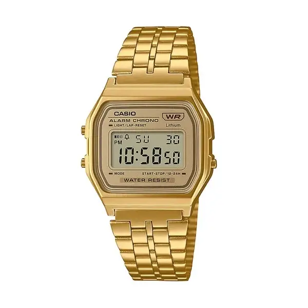 A158WETG-9AEF - CASIO VINTAGE Mod. ICONIC, GOLD - GOLD