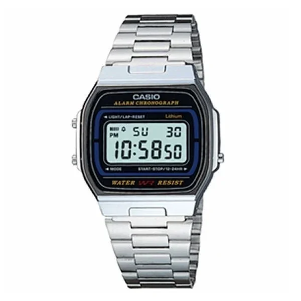 A164WA-1VES - CASIO VINTAGE Mod. ICONIC - CLASSIC SILVER
