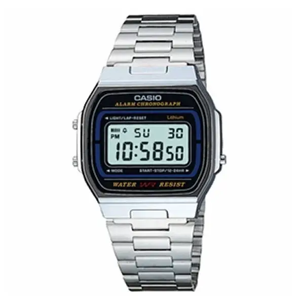 A164WA-1VES - CASIO VINTAGE Mod. ICONIC - CLASSIC SILVER