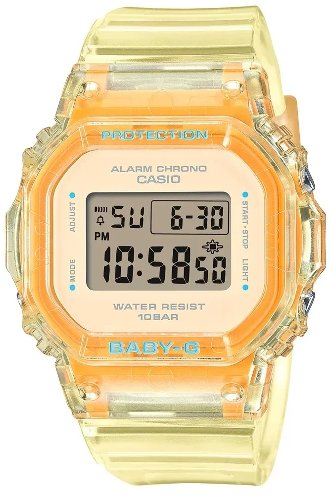 BGD-565SJ-9ER - CASIO BABY-G - SUMMER JELLY SERIE - YELLOW