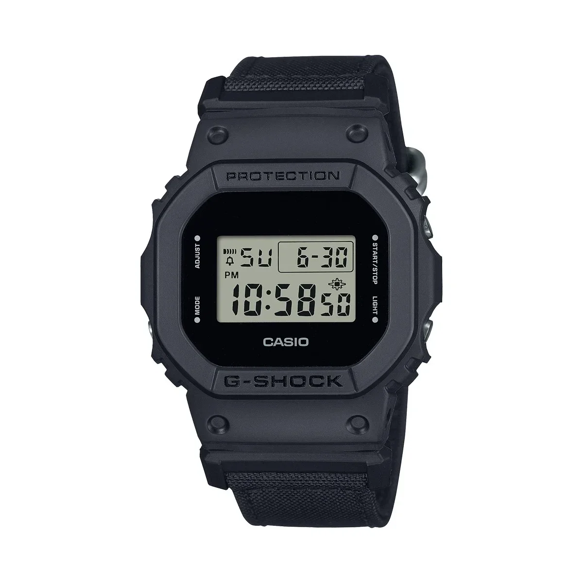DW-5600BCE-1ER - CASIO G-SHOCK Mod. THE ORIGIN - BLACK CORDURA ECO FABRIC STRAP SERIE