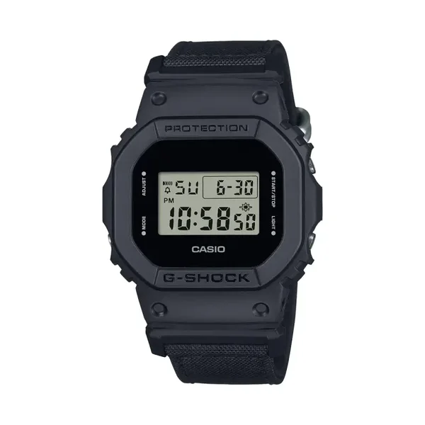 DW-5600BCE-1ER - CASIO G-SHOCK Mod. THE ORIGIN - BLACK CORDURA ECO FABRIC STRAP SERIE