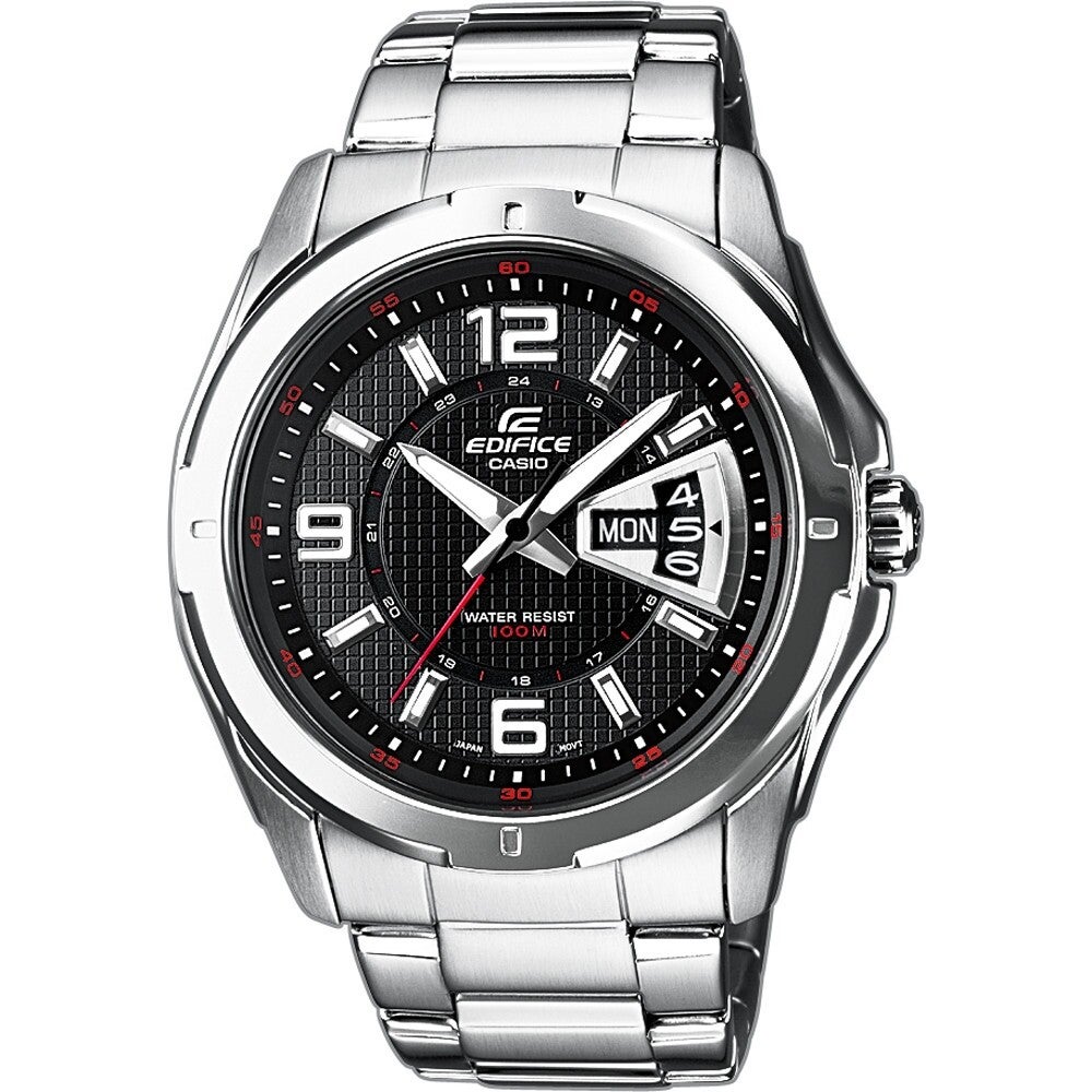 EF-129D-1AVEF - CASIO EDIFICE Mod. CLASSIC DAY DATE - BLACK