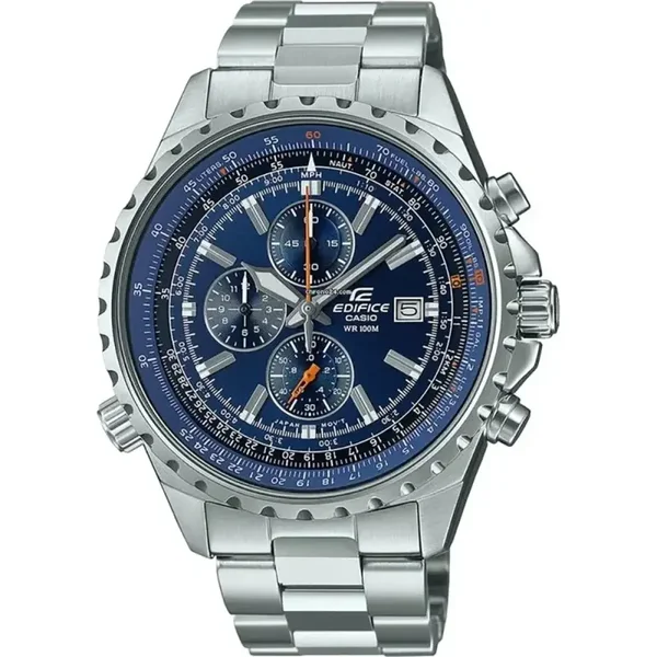 EF-527D-2AVUEF - CASIO EDIFICE Mod. SLIDE RULE XL CHRONO - BLUE