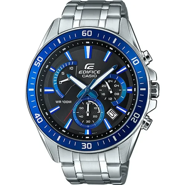 EFR-552D-1A2VUEF - CASIO EDIFICE Mod. RETROGRADE CHRONOGRAPH XL - BLUE RACING