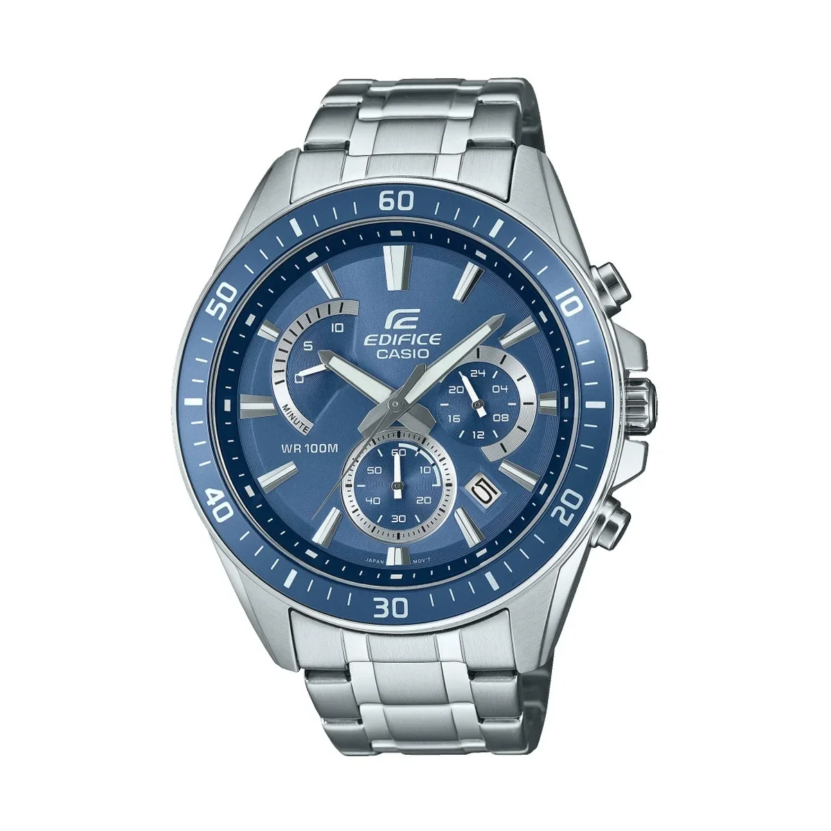 EFR-552D-2AVUEF - CASIO EDIFICE Mod. RETROGRADE CHRONOGRAPH XL - BLUE AVIO