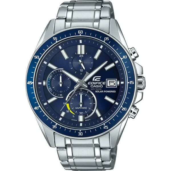 EFS-S510D-2AVUEF - CASIO EDIFICE SLIM Mod. SOLAR POWERED CHRONOGRAPH - BLUE