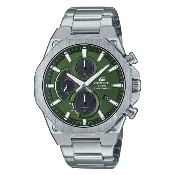 EFS-S570D-3AUEF - CASIO EDIFICE Mod. CHRONOGRAPH SLIM SAPPHIRE - GREEN New!