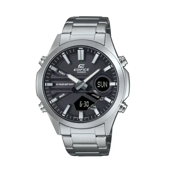 EFV-C120D-1AEF - CASIO EDIFICE Mod. CLASSIC ANA-DIGIT - 10 YEAR BATTERY