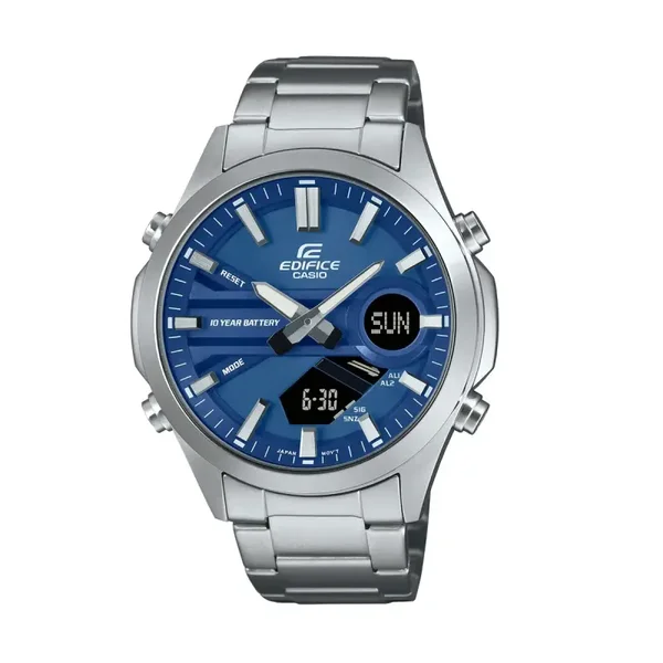 EFV-C120D-2AEF - CASIO EDIFICE Mod. CLASSIC ANA-DIGIT - 10 YEAR BATTERY