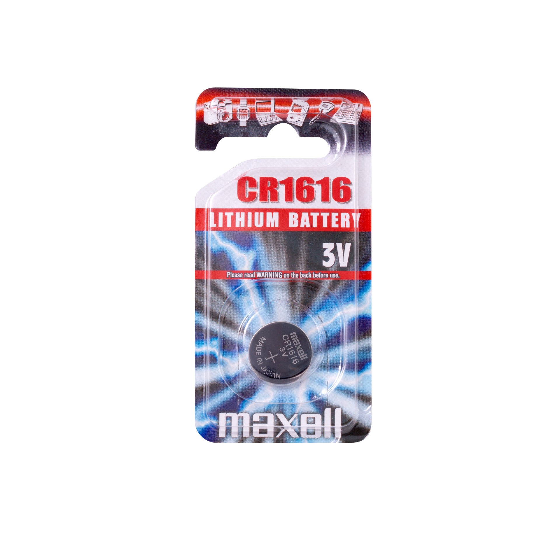 Maxell CR1616 - Lithium 3V