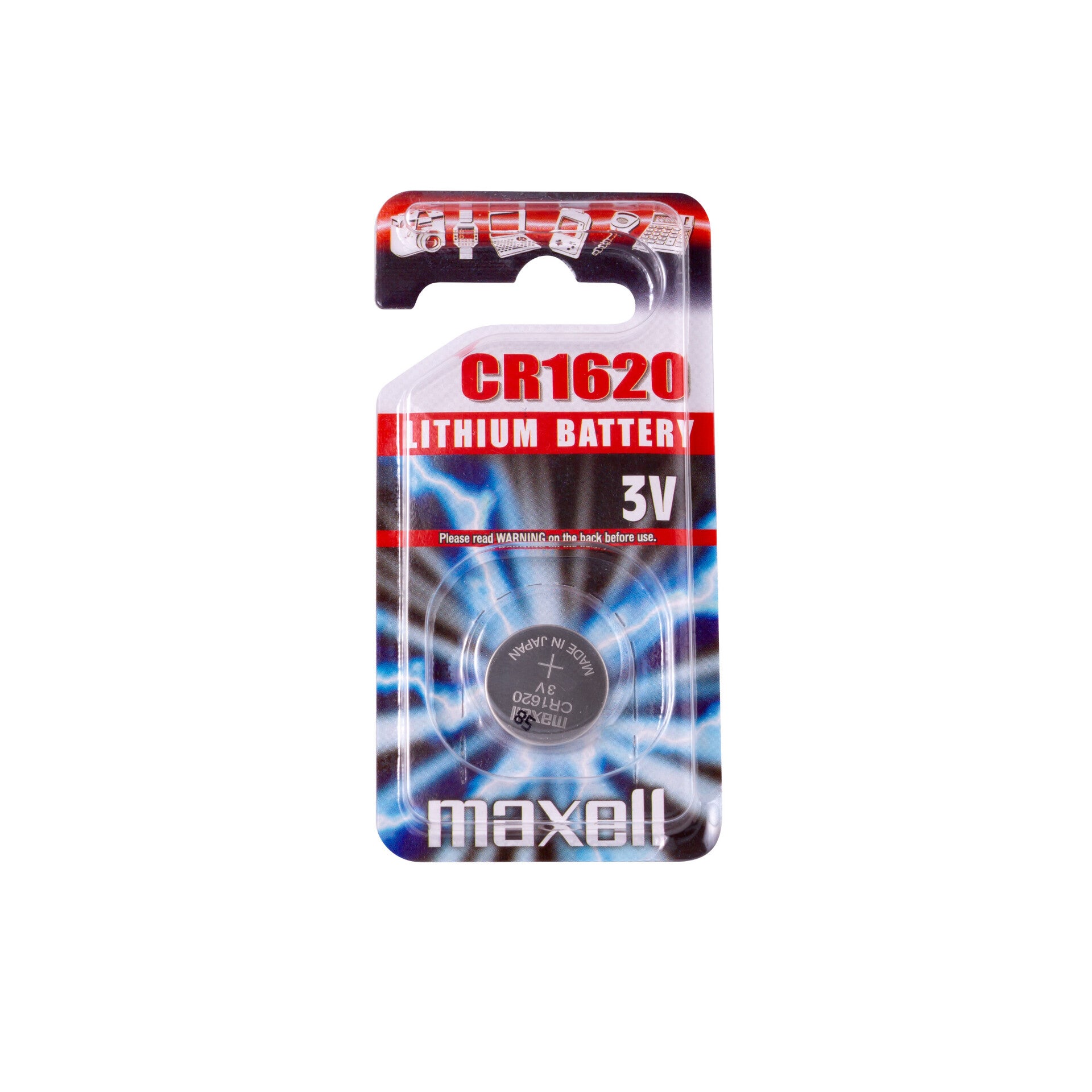 Maxell CR1620 - Lithium 3V