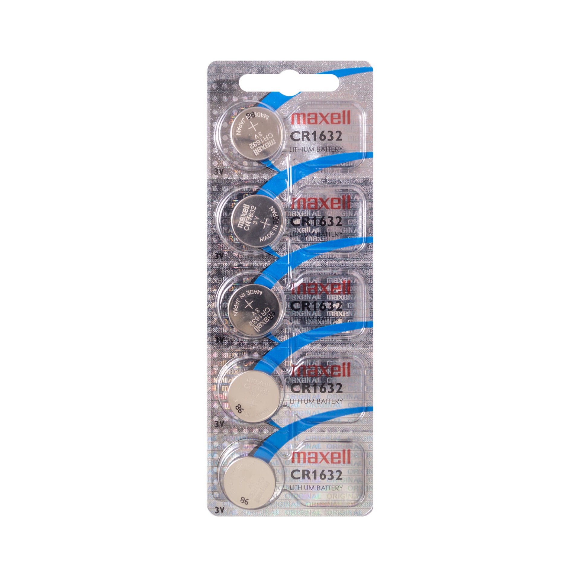 Maxell CR1632 Voordeelpack 5st - Lithium 3V