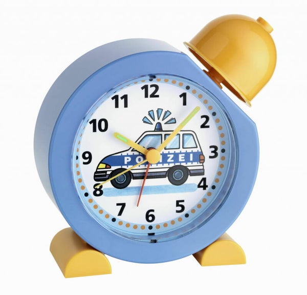 TFA - TFA 60.1011.06 - children's alarm clock TATU-TATA 60.1011.06 Blue (police)