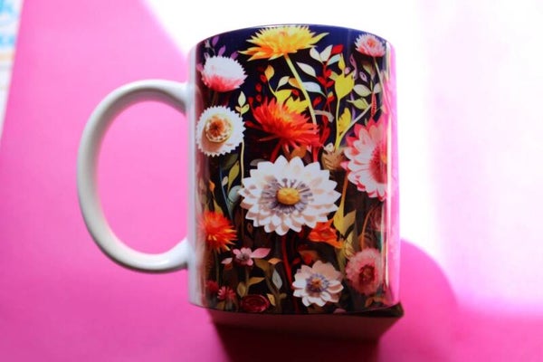 Kaffeebecher Sommerblumen