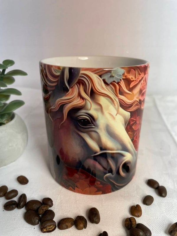 Kaffeebecher Pferd