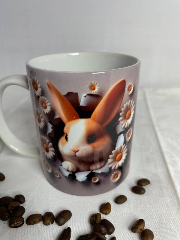 Kaffeebecher Hase
