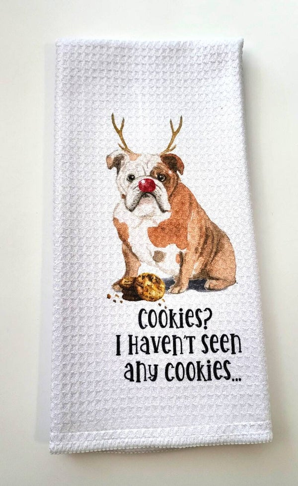Bulldog towel