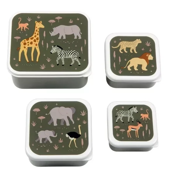 4 lunch box savane