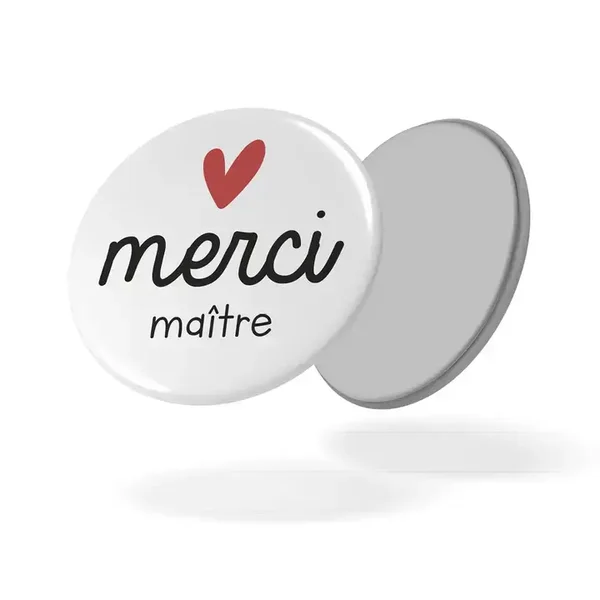 Magnet Merci Maitre