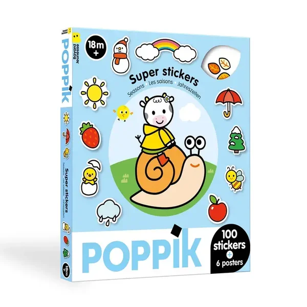 100 stickers Les saisons