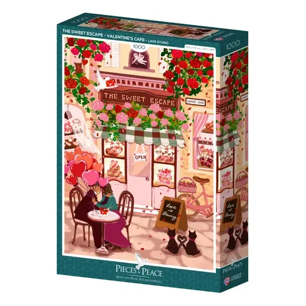 Puzzle 1000 Pièces - Café des amoureux