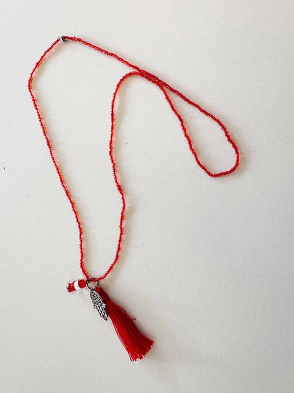 rood kettinkje met handje van fatima