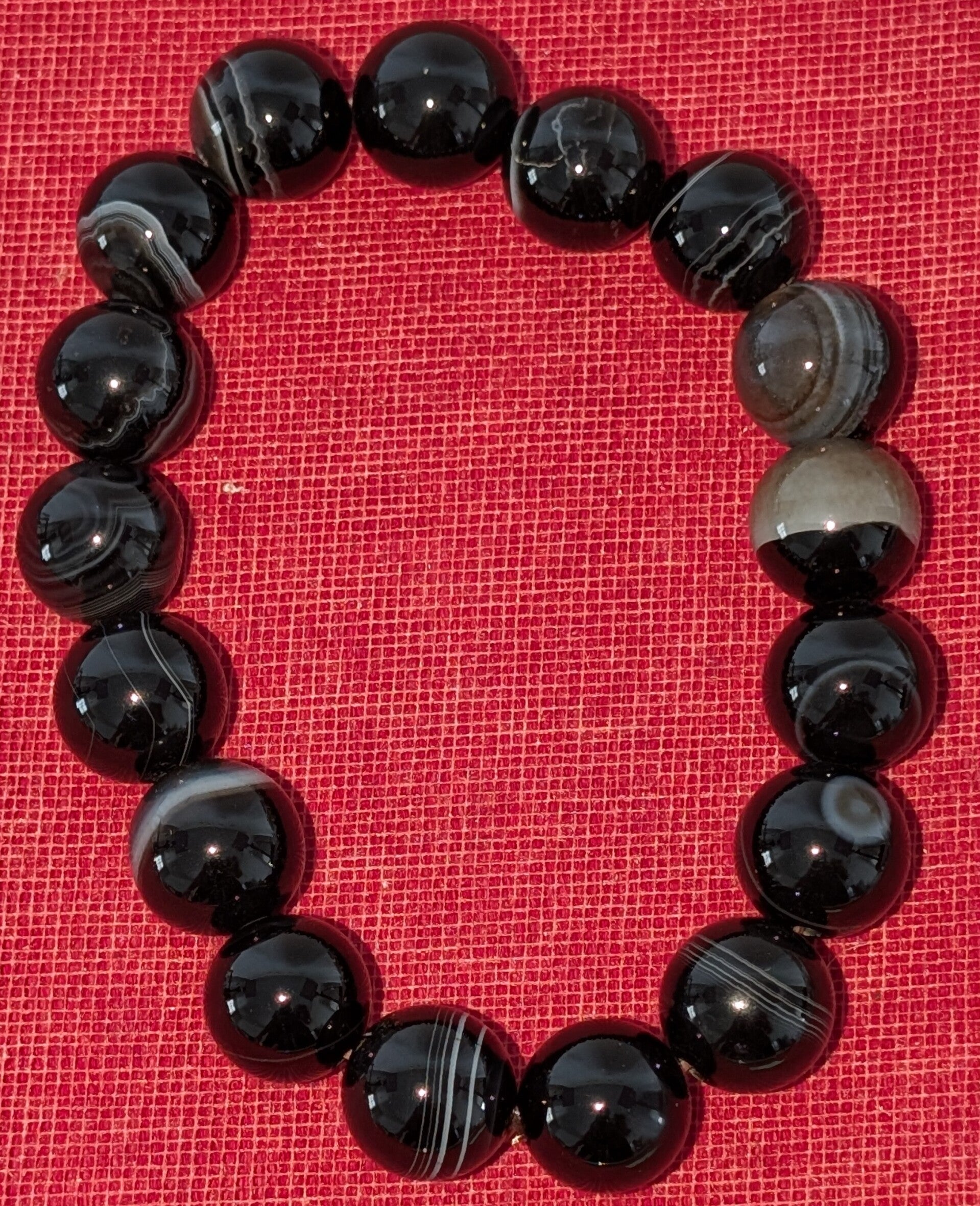 Agate Botswana Marron