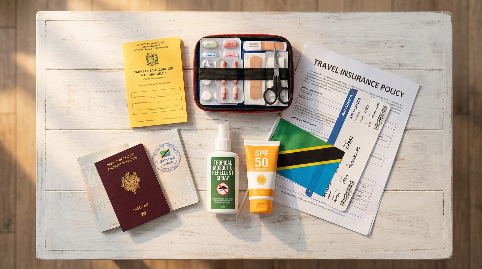 visa vaccins et protections en Tanzanie 
