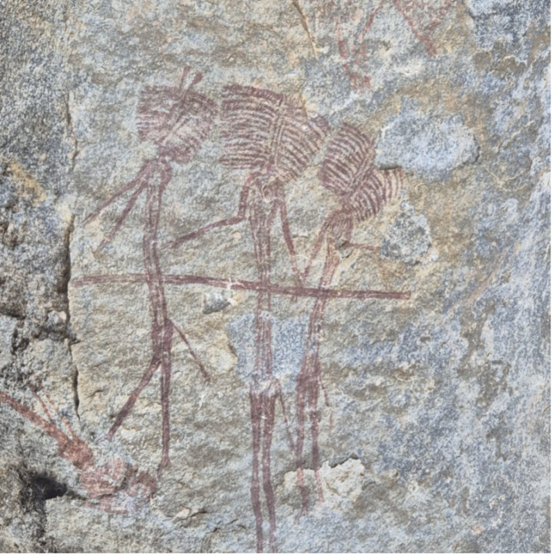 странные рисунки в Кондоа  Танзания